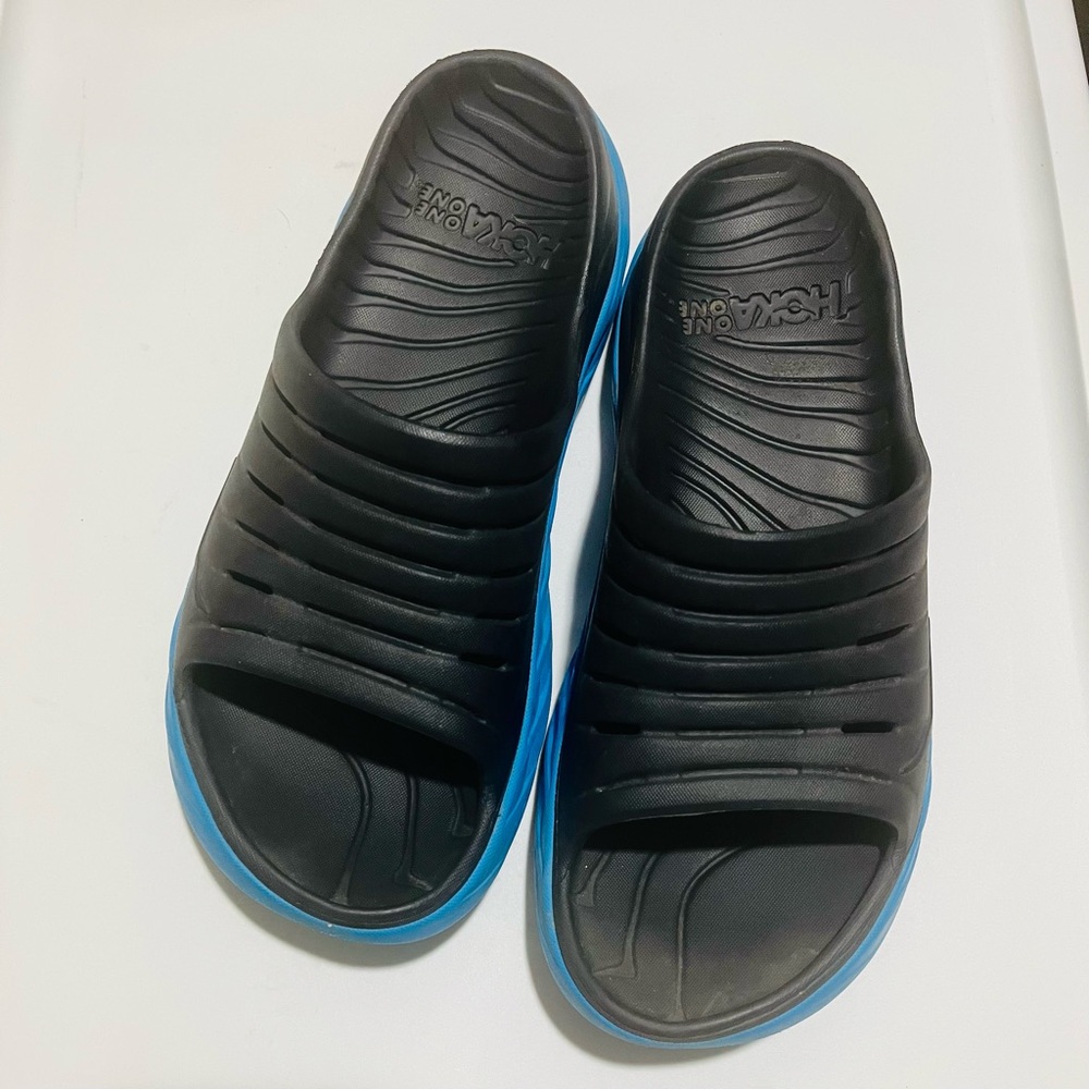 Hoka One One Ora Recovery Slip On Sandals Sz 10